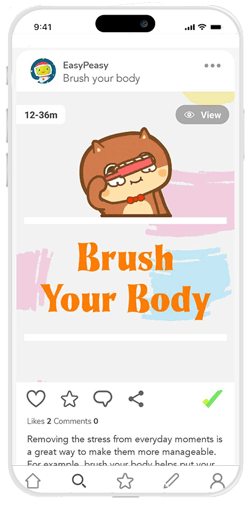 Brush your body