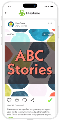 EasyPeasy Activity ABC Stories