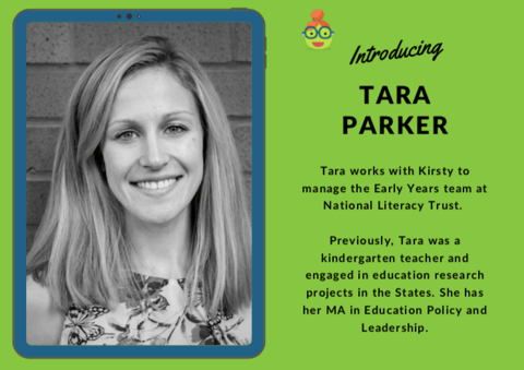Tara Parker from National Literacy Trust photo and bio